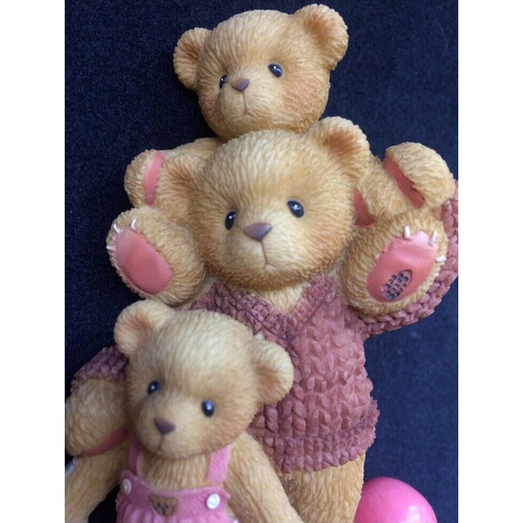 Cherished Teddies Dad with 2 Kids Drake Dustee Special Way Lifting Spirit 661791 - Picture 2 of 6